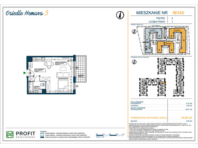 Mieszkanie w inwestycji Osiedle Hemara, symbol 345 » nportal.pl