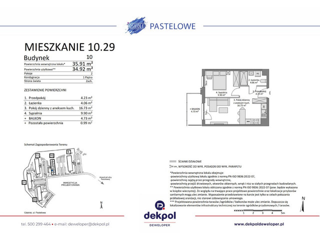 Mieszkanie w inwestycji Osiedle Pastelowe etap III, symbol 10.29 » nportal.pl