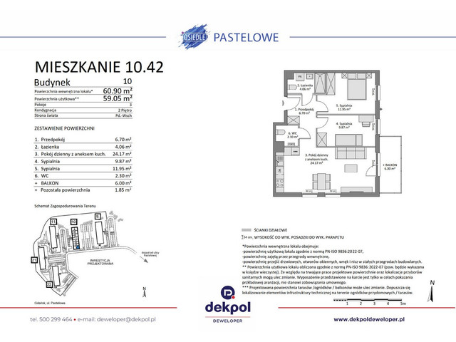 Mieszkanie w inwestycji Osiedle Pastelowe etap III, symbol 10.42 » nportal.pl