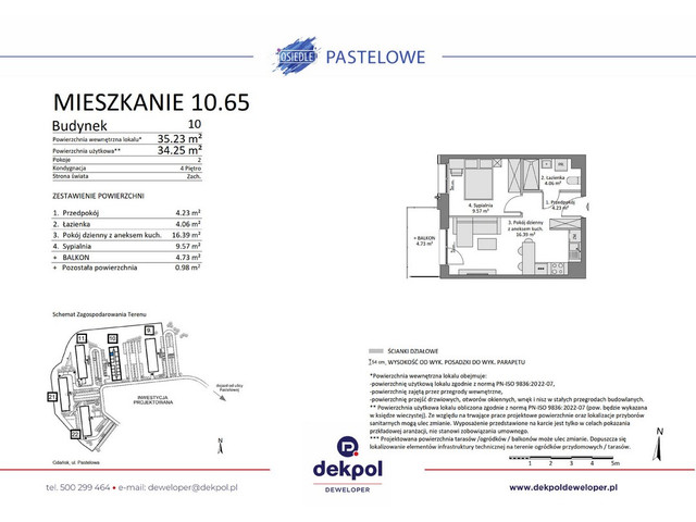 Mieszkanie w inwestycji Osiedle Pastelowe etap III, symbol 10.65 » nportal.pl