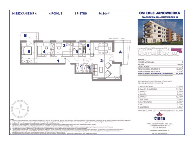 Mieszkanie w inwestycji Osiedle Janowiecka, symbol A_4 » nportal.pl