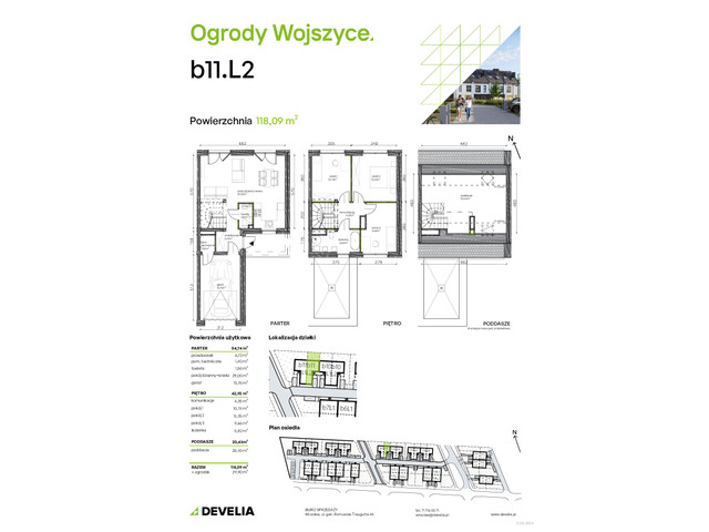 Dom w inwestycji Ogrody Wojszyce, symbol b11.L2 » nportal.pl