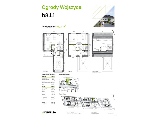 Dom w inwestycji Ogrody Wojszyce, symbol b8.L1 » nportal.pl