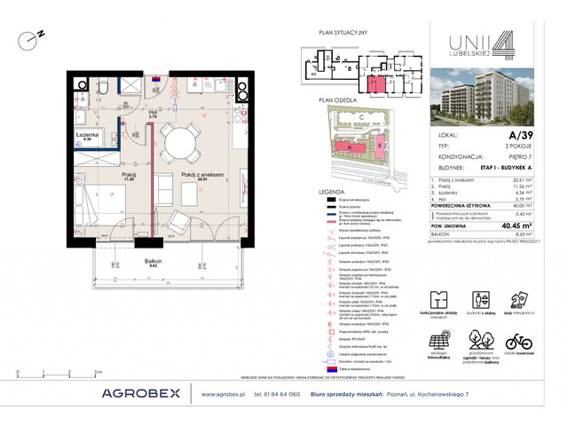Mieszkanie w inwestycji Unii Lubelskiej 4, symbol A/39 » nportal.pl