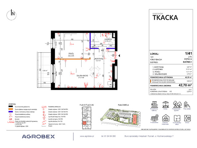 Mieszkanie w inwestycji Osiedle Tkacka, symbol 1/41 » nportal.pl