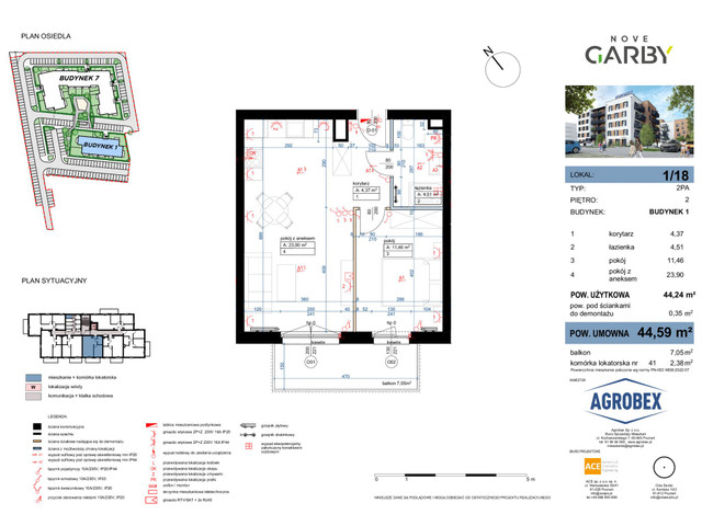 Mieszkanie w inwestycji Nove Garby, symbol 1/18 » nportal.pl