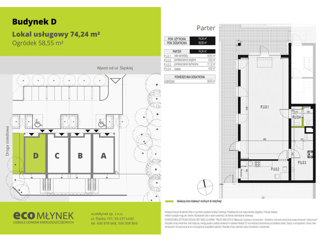 Komercyjne w inwestycji Osiedle ecoMłynek, symbol L.D » nportal.pl