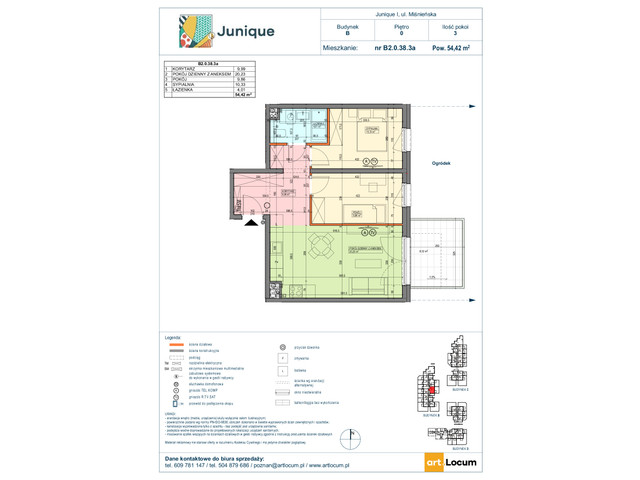 Mieszkanie w inwestycji JUNIQUE I.II, symbol B2.0.38.3a » nportal.pl