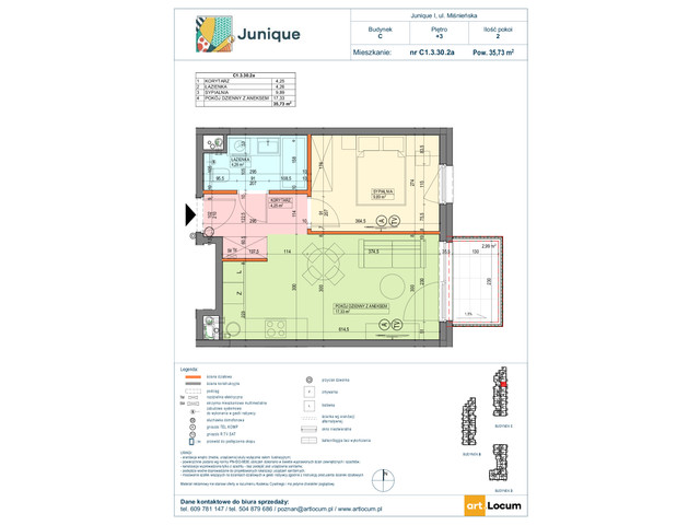 Mieszkanie w inwestycji JUNIQUE I.II, symbol C1.3.30.2a » nportal.pl