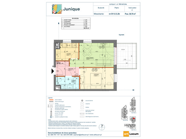 Mieszkanie w inwestycji JUNIQUE I.II, symbol D1.0.03.2k » nportal.pl