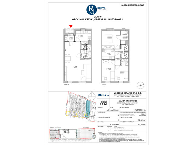 Dom w inwestycji Robyg Jagodno, symbol RJ5/B/B11/A » nportal.pl