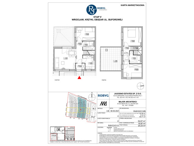 Dom w inwestycji Robyg Jagodno, symbol RJ5/C2/C13/B » nportal.pl