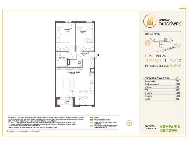 Mieszkanie w inwestycji MARKOWY TARGÓWEK, symbol 24 » nportal.pl