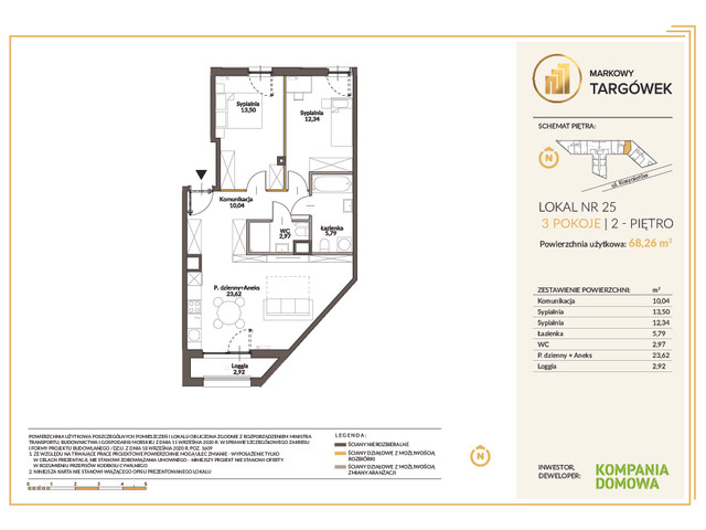 Mieszkanie w inwestycji MARKOWY TARGÓWEK, symbol 25 » nportal.pl