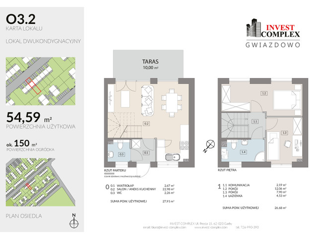 Dom w inwestycji Osiedle Gwiazdowo ETAP VII, symbol O3.2 » nportal.pl