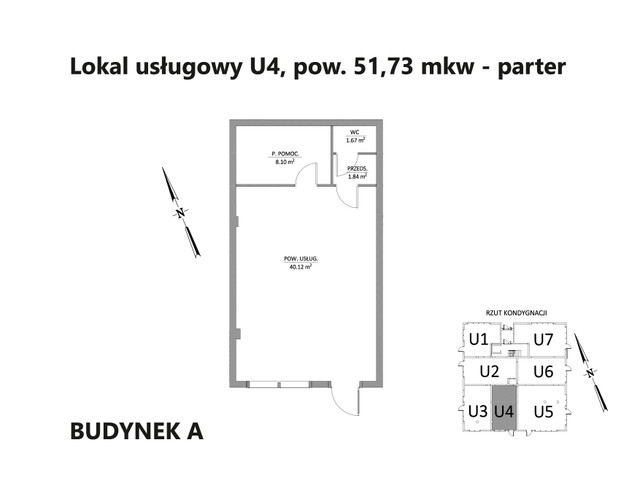 Komercyjne w inwestycji Osiedle Parkowe Aleje I - usługowe, symbol A/0/4 » nportal.pl