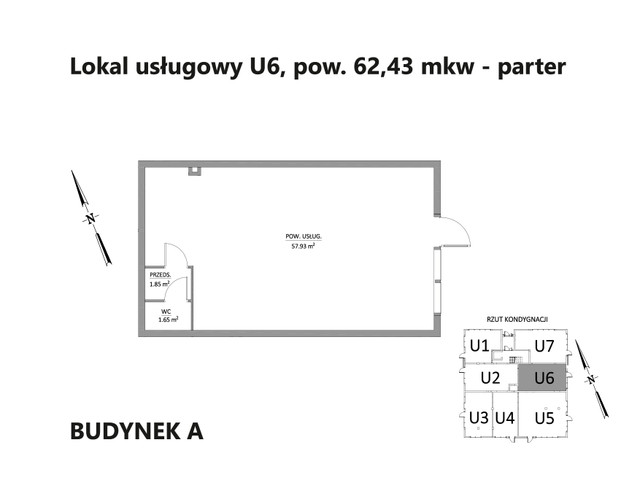 Komercyjne w inwestycji Osiedle Parkowe Aleje I - usługowe, symbol A/0/6 » nportal.pl