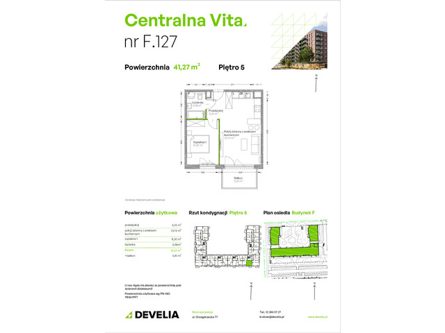 Mieszkanie w inwestycji Centralna Vita, symbol F.127 » nportal.pl