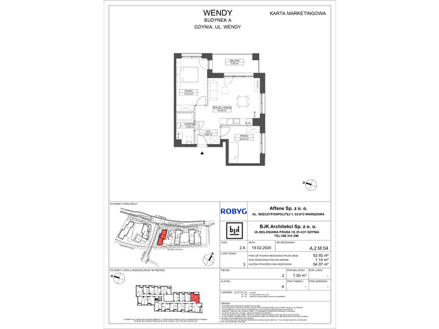 Mieszkanie w inwestycji Wendy, symbol A2M04 » nportal.pl