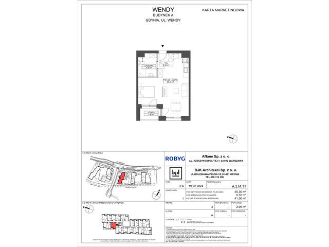 Mieszkanie w inwestycji Wendy, symbol A3M11 » nportal.pl