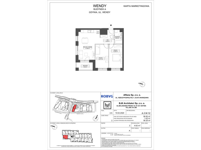 Mieszkanie w inwestycji Wendy, symbol A3M12 » nportal.pl