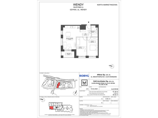 Mieszkanie w inwestycji Wendy, symbol A4M02 » nportal.pl