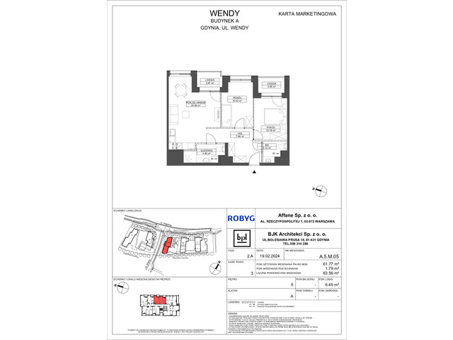 Mieszkanie w inwestycji Wendy, symbol A5M05 » nportal.pl