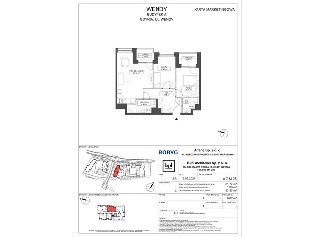 Mieszkanie w inwestycji Wendy, symbol A7M05 » nportal.pl