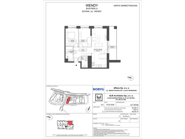 Mieszkanie w inwestycji Wendy, symbol A7M06 » nportal.pl