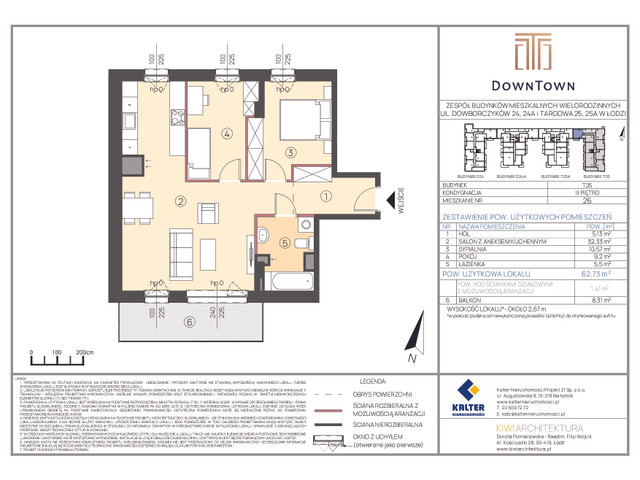 Mieszkanie w inwestycji DownTown, symbol T25_26 » nportal.pl