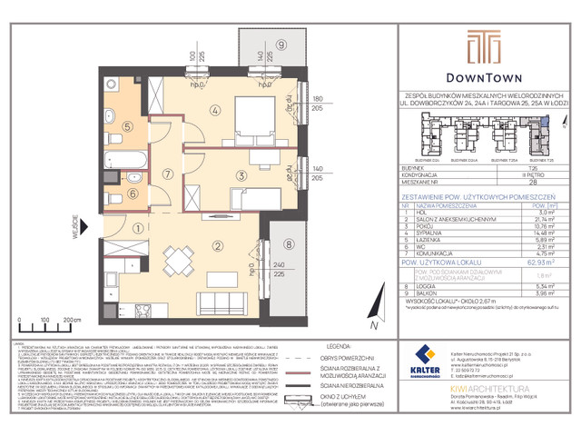 Mieszkanie w inwestycji DownTown, symbol T25_28 » nportal.pl