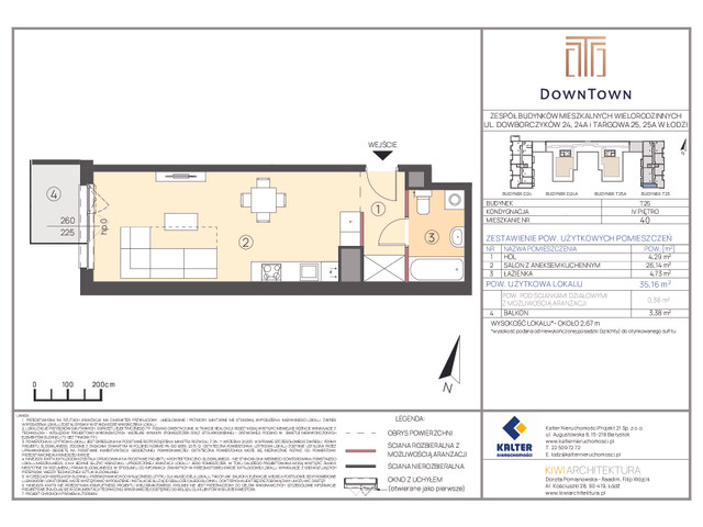 Mieszkanie w inwestycji DownTown, symbol T25_40 » nportal.pl