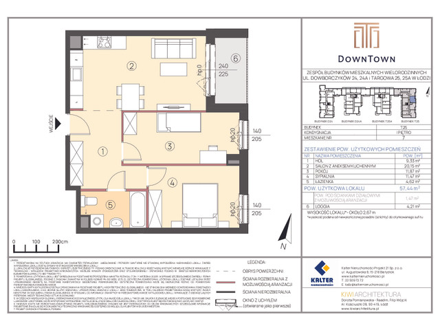 Mieszkanie w inwestycji DownTown, symbol T25_7 » nportal.pl