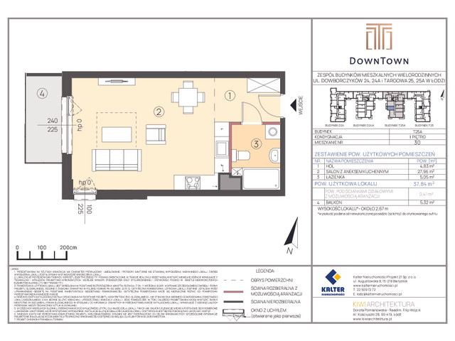 Mieszkanie w inwestycji DownTown, symbol T25A_30 » nportal.pl