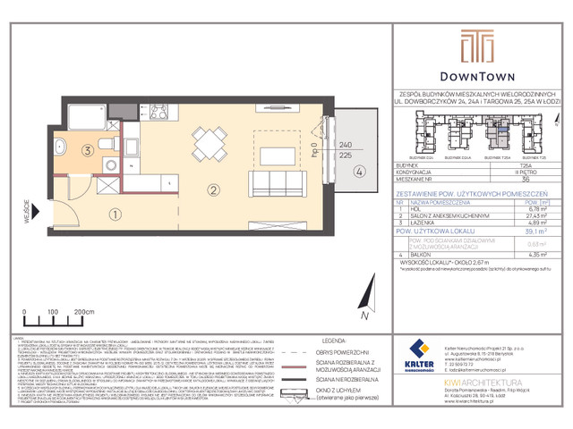 Mieszkanie w inwestycji DownTown, symbol T25A_36 » nportal.pl