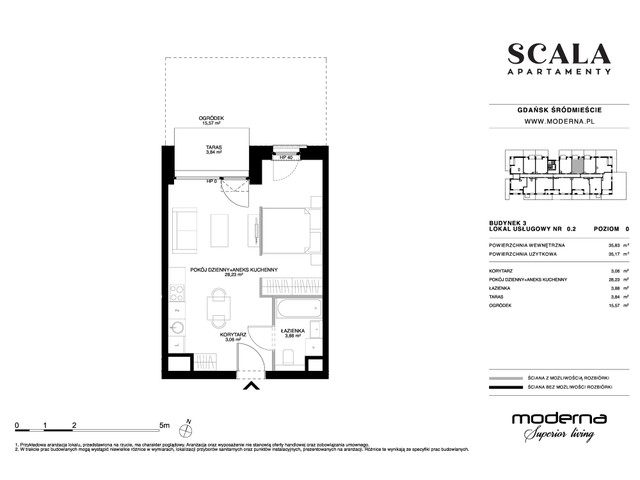 Mieszkanie w inwestycji Apartamenty Scala, symbol 3-0.11 » nportal.pl