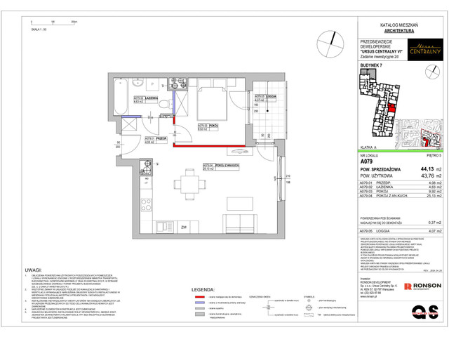 Mieszkanie w inwestycji Ursus Centralny, symbol 7_A079_U7 » nportal.pl