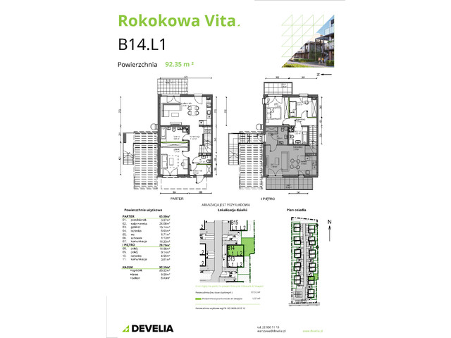 Mieszkanie w inwestycji Rokokowa Vita, symbol B14.L1 » nportal.pl