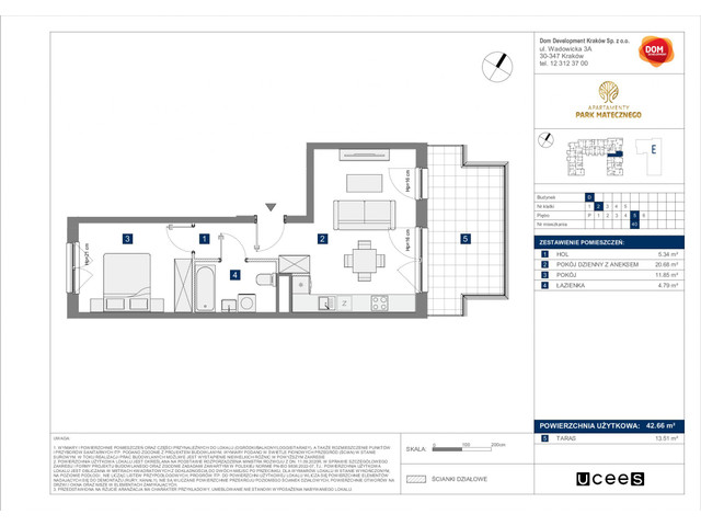 Mieszkanie w inwestycji Apartamenty Park Matecznego, symbol f-197750 » nportal.pl