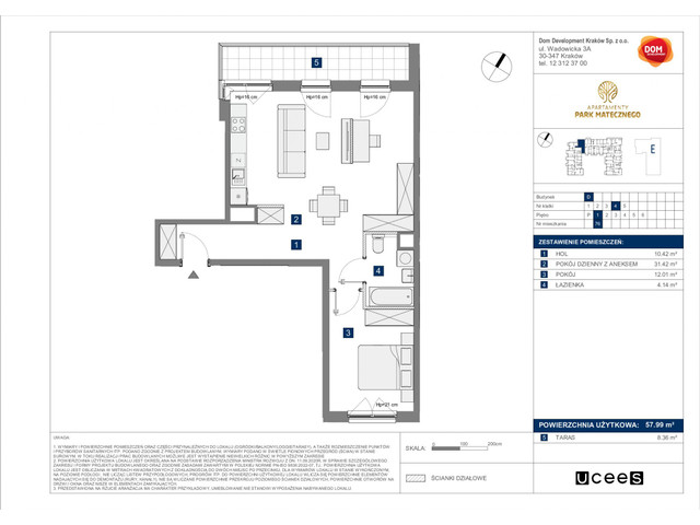 Mieszkanie w inwestycji Apartamenty Park Matecznego, symbol f-197786 » nportal.pl