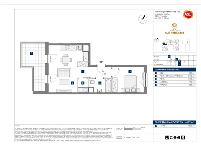 Mieszkanie w inwestycji Apartamenty Park Matecznego, symbol f-197793 » nportal.pl