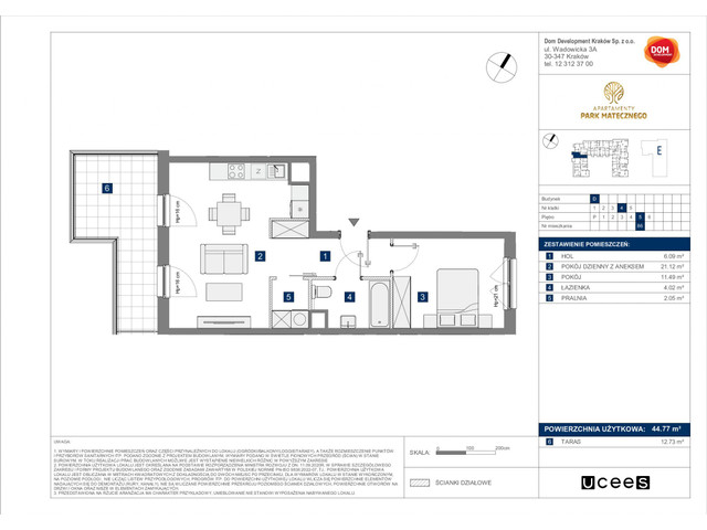 Mieszkanie w inwestycji Apartamenty Park Matecznego, symbol f-197796 » nportal.pl