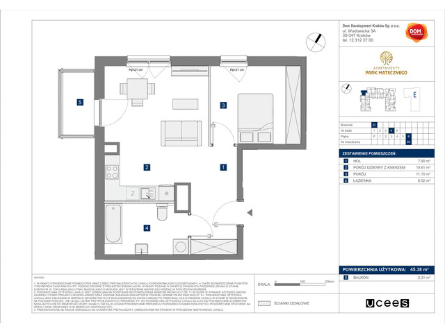 Mieszkanie w inwestycji Apartamenty Park Matecznego, symbol f-197800 » nportal.pl