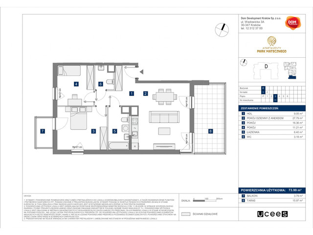 Mieszkanie w inwestycji Apartamenty Park Matecznego, symbol f-197832 » nportal.pl