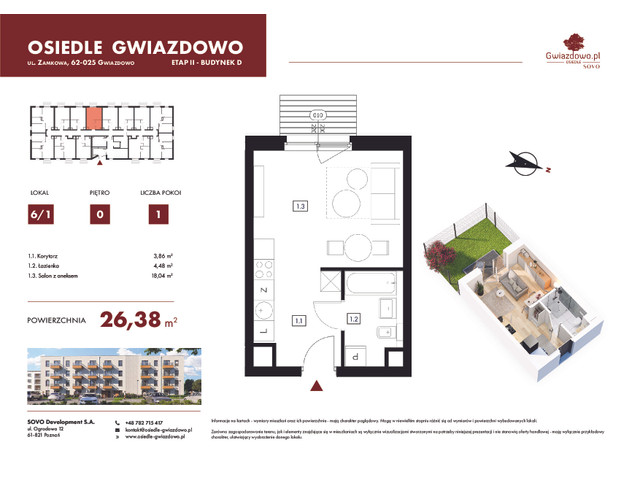 Mieszkanie w inwestycji Osiedle Gwiazdowo, symbol D6/1 » nportal.pl