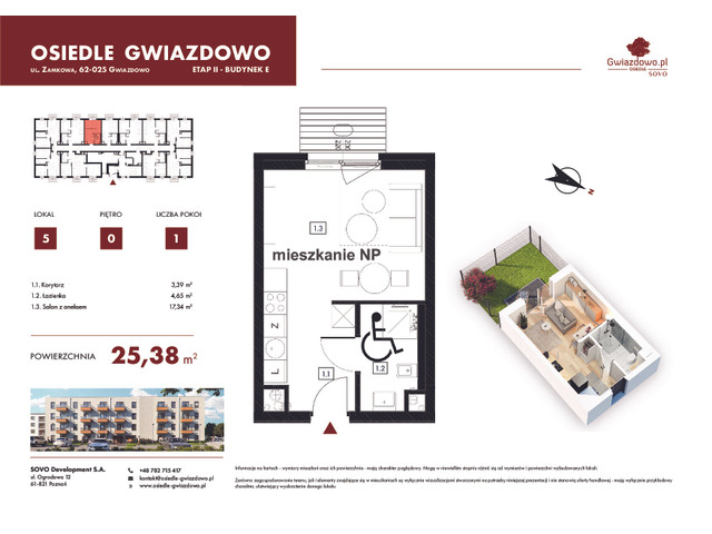 Mieszkanie w inwestycji Osiedle Gwiazdowo, symbol E5 » nportal.pl