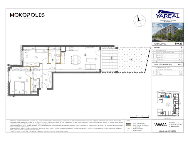 Mieszkanie w inwestycji MOKOPOLIS, symbol B.0.22 » nportal.pl