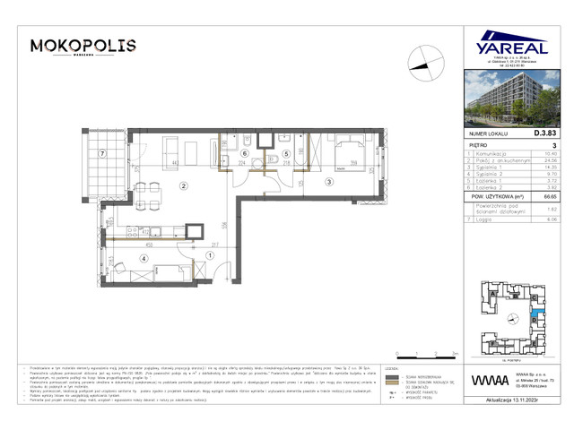 Mieszkanie w inwestycji MOKOPOLIS, symbol D.3.83 » nportal.pl