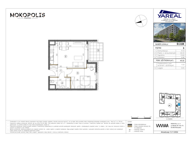 Mieszkanie w inwestycji MOKOPOLIS, symbol D.3.84 » nportal.pl