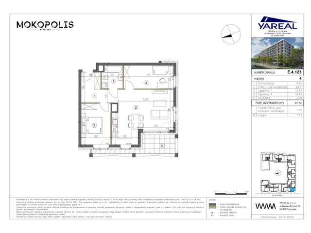 Mieszkanie w inwestycji MOKOPOLIS, symbol E.4.123 » nportal.pl